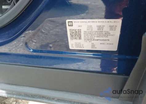 2023 Chevrolet Blazer 3Lt from USA, damaged, VIN 3GNKBJR44PS101079